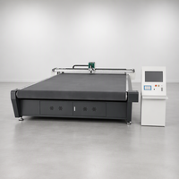 Machine de découpe automatique CNC à couteau vibrant pour carton, table de découpe à plat, traceur numérique, imprimante