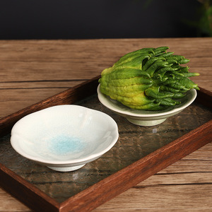 Bandeja de Cerámica con Diseño de Mano de Buda, Estilo Chino, Plato para Frutas, Bandeja Decorativa para Mesa de Té Zen - Product Image 4