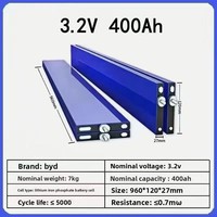 Batterie au lithium-fer-phosphate de type lame haute capacité BYD 3,2 V 400 Ah/420 Ah pour systèmes d'alimentation électrique 7 kg