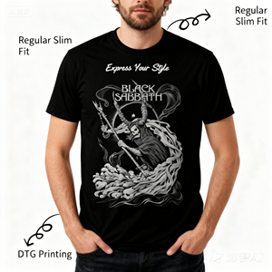 Tùy chỉnh T-shirt-220gsm lớp học đầu tiên Chất lượng bông thường xuyên phù hợp với unisex TEE | thể hiện phong cách của bạn - Product Image 3