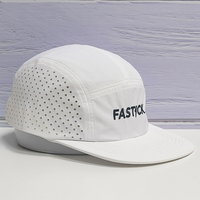 Servicio OEM ODM, Diseño Personalizado, Gorra Deportiva de 5 Paneles con Logotipo Bordado e Impresión Completa, Gorra de Correr con Logotipo Personalizado
