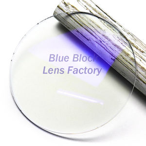 Fabricación de lentes ópticas 2024 Bloque de alta calidad luz azul Protección UV lentes 1,56 visión única - Product Image 3