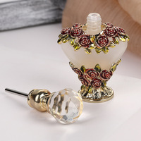 Flacons compte-gouttes de parfum fantaisie oriental d'huile essentielle arabe de luxe de 5ml