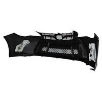 CN;JIA NOYIA Conjunto de Rejilla para Parachoques Delantero, Plástico Negro, 1 Juego, Caja Estándar, SE Styprint15 2016 2017, para Toyota Camry