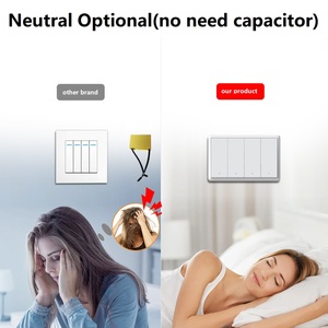 Caja para Llaves Inteligentes, Automatización del Hogar, Interruptor de Luz de 3 Botones, Dispositivos Mecánicos Compatibles con iOS, <span class=keywords><strong>Google</strong></span> <span class=keywords><strong>Nest</strong></span> y Amazon Echo - Product Image 4