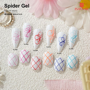 Logo kustom cat kuku Gel UV pigmen tinggi tidak beracun Gel laba-laba LED botol awet - Product Image 1