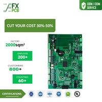 Fabricante de Ensamblaje de PCB de Bajo Costo, Servicio de Ensamblaje BGA, PCB de Cobre Pesado ENIG, Estación de Carga PCBA con Microvia