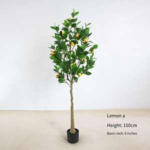 Simulation populaire <span class=keywords><strong>nain</strong></span> luxe plantes vertes en pot citronniers artificiels pour décor d'événement pour la maison jardin hôtel extérieur - Product Image 4