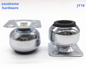 Gambe per Mobili in Ferro Cromato da 35mm, Rotonde e Lucide, di Lusso, per Divani, Tavolini, Letti e Scaffali - Prodotte in Cina - Product Image 5