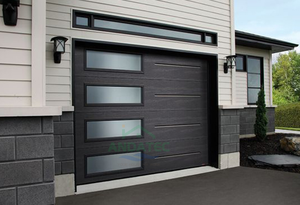 <span class=keywords><strong>Puerta</strong></span> de garaje <span class=keywords><strong>seccional</strong></span> de acero galvanizado duradero para villas y áreas de estacionamiento residenciales - Product Image 5