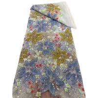 Robe de mariée NI.AI de luxe avec perles, broderies, sequins et dentelle pour fêtes et mariages