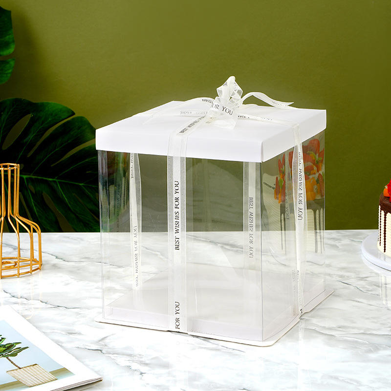 ปกสีขาว - 6 นิ้ว 2 ชั้น 21.5*21.5*24