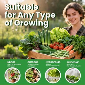 <span class=keywords><strong>Kit</strong></span> de jardinage de survie écologique et biologique sans OGM pour intérieur/extérieur, plus de 21 000 plantes |   35 variétés avec des marqueurs de plantes gratuits - Product Image 6