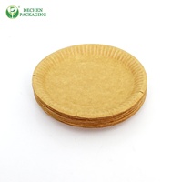 Assiettes en papier 100 % compostables sans PFAS et biodégradables écologiques pour fêtes et anniversaires (vente en gros)
