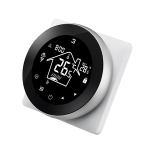 <span class=keywords><strong>Termostato</strong></span> Inteligente Compatible con Alexa y <span class=keywords><strong>Google</strong></span> Home, <span class=keywords><strong>Termostato</strong></span> Programable por WiFi para Calefacción, Temperatura Ambiente Inalámbrica - Product Image 1