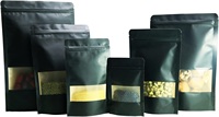 6,29x9,44 Zoll Schwarze Lila Grüne PET-Standbeutel mit Reißverschluss Hitzebeständige Geruchsdichte Lebensmittelgeeignete Beutel für Lebensmittelverpackungen