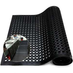 Anti slip Wear Resistant Restaurant <b>Kitchen</b> <b>Rubber</b> Floor <b>Mat</b> - Product Image 1