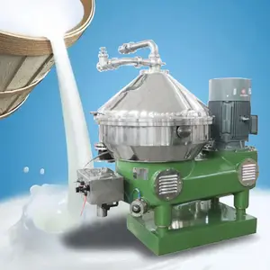Separador de leche eficiente con tecnología de centrífuga de disco