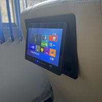 Jok belakang Bus nirkabel, Monitor sandaran kepala Android mobil 9 inci 4g 64gb layar Ips dudukan belakang hiburan 32G 16g