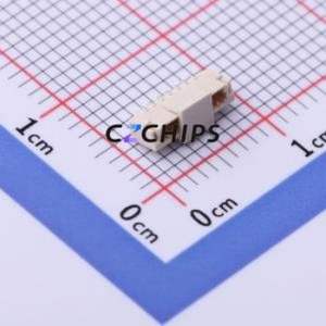HDGC0802WV-S-7P Wire-to-Board Pin Header SMD,P=0.8mm Connector 1x7P 0.8mm Vertical Mount 7P - Product Image 1