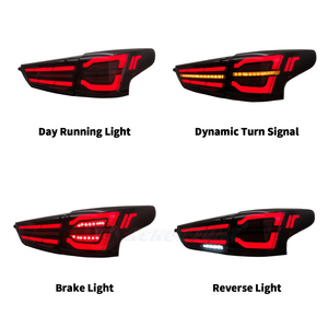 HCMOTIONZ Feux arrière à LED j10 j11 j12 Accessoires 2016-2021 Feux arrière d'animation DRL pour <span class=keywords><strong>Nissan</strong></span> <span class=keywords><strong>Qashqai</strong></span> - Product Image 4