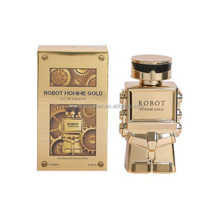 Perfume de Colonia de Larga Duración con Forma de Robot Metálico ODM/OEM, Fragancia para Hombre, Eau de Toilette - Product Image 4