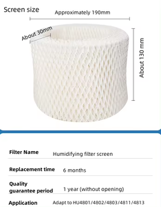 Purificador de <span class=keywords><strong>humedad</strong></span> personalizado Filtros de aire reemplazables Humidificador Filtros primarios - Product Image 4