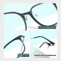 Ensemble de lunettes de soleil à vision nocturne dégradé rose à monture orange verres de polarisation myopie avec lunettes à pince de protection UV