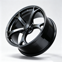 Jantes en alliage d'aluminium forgé Maining 6061 370z Nismo V1 5x114.3 pour Nissan Qashqai 370z 350z Q50 G37 Gunmetal