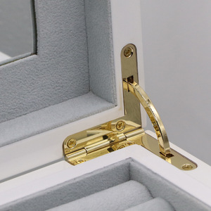 Charnière de meuble en fer moulé sous pression pour montage en surface, durable pour boîte en bois industrielle - Product Image 3