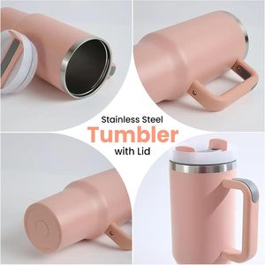 Stylish Hydration <b>Travel</b> <b>Mug</b> Stainless Steel Adventurer <b>Travel</b> 40oz Tumbler for Juice Beer Coffee Beverage - Product Image 6