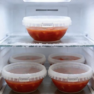 Premium 460ml Transparent PP Round Bowl Food Grade Disposable <b>Container</b> for <b>Takeaway</b> and Portable Soup Storage - Product Image 5