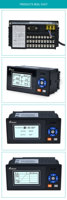 Aice Tech 4-Channel Automatic Temperature Paperless Recorder with OEM/ODM Support IP65 USB Communication LCD Display