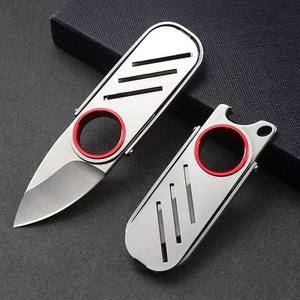 <span class=keywords><strong>Couteau</strong></span> de survie transfrontalier, équipement de camping portable, <span class=keywords><strong>couteau</strong></span> à fruits, carte, coupe-circuit d'urgence pour l'extérieur - Product Image 5