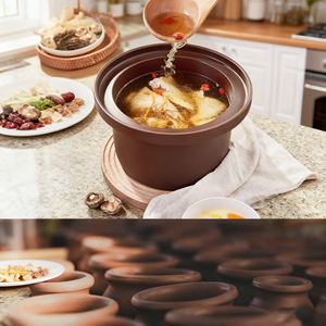 Petit appareil de cuisine pour usage domestique, mijoteuse électrique automatique et manuelle intelligente en céramique de 3,0 L, <span class=keywords><strong>pot</strong></span> à ragoût portable - Product Image 3