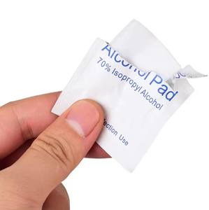 50 unids/caja desechables inglés 70% almohadillas de Alcohol desinfección toalla húmeda DESINFECCIÓN DE Alcohol pieza de algodón - Product Image 2