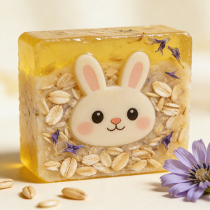 Handmade Solid Transparent Glycerin Soap in Animal Shaped <strong>Bar</strong> Style Moisturizing Smooth Slimming for <strong>Dry</strong> Skin Friendly Children - Product Image 6