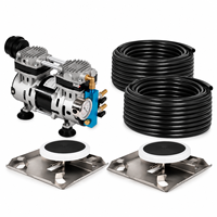 Aérateur Solaire Silencieux Haute Productivité HC280E OEM 48V 1/2HP Système d'Aération Portable Sans Huile pour Aquaculture sur 1 Acre