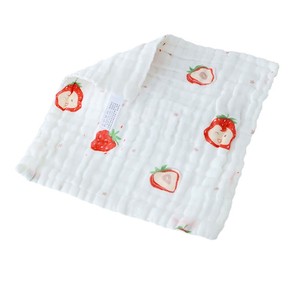 Baberos para bebé de seis capas de gasa de algodón puro, clase A, hipoalergénicos para recién nacidos y bebés - Product Image 2