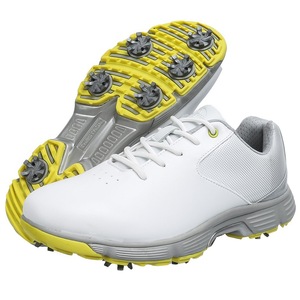 Chaussures de golf respirantes pour hommes en PU, doublure en maille blanche, semelle extérieure en caoutchouc, semelle intermédiaire en EVA, chaussures de sport décontractées pour le printemps - Product Image 6