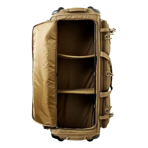 Custom Extra Large Nylon Carry-On Luggage Duffle <b>Light</b> <b>Weight</b> Rolling Trolley <b>with</b> <b>Wheel</b> Zipper Closure <b>Travel</b> Duffel <b>Bag</b> - Product Image 3