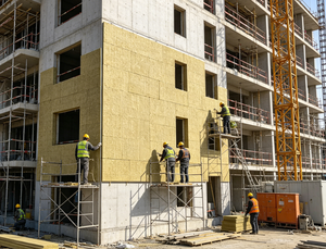 Panneau d'<span class=keywords><strong>isolation</strong></span> en <span class=keywords><strong>laine</strong></span> minérale ignifuge INSULWOOL pour cheminées, plaque thermique en <span class=keywords><strong>laine</strong></span> minérale, construction en plastique, basalte - Product Image 6