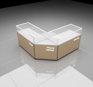 Comptoir en verre trempé de magasin de téléphone avec lumière LED avec propre LOGO, comptoir en verre de magasin de téléphone portable de conception spéciale <span class=keywords><strong>bon</strong></span> <span class=keywords><strong>marché</strong></span> - Product Image 2