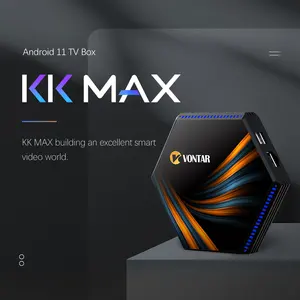 Приставка Смарт-ТВ KK Max RK3566 на android 11, 4 + 32 ГБ, 2022 LAN, 8K/4K