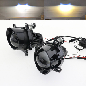 Projecteur antibrouillard bi-led tricolore 3,0 pouces à double faisceau étanche pour <span class=keywords><strong>Toyota</strong></span> <span class=keywords><strong>Verso</strong></span> Fj150 Avanza Camry Hilux - Product Image 1