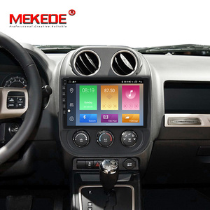MEKEDE Contrôle vocal Android 4 cœurs Écran 2.5D IPS Vidéo de voiture pour JEEP Compass 2010 2012 2013 2014 2015 2016 -2019 <span class=keywords><strong>GPS</strong></span> BT Radio - Product Image 6