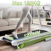 Tapis roulant électrique pliable pour la maison et les salles de sport commerciales avec moteur puissant, modes de course et de marche