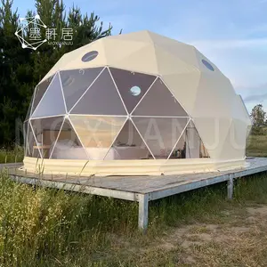 New Fashion Star Viewing Outdoor Popular Starry Field Geodesic Rest Dome Tent House Hotel