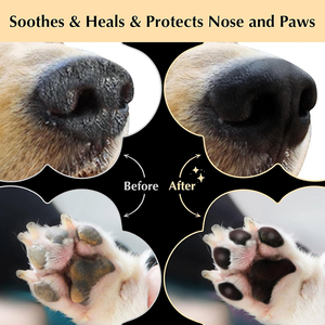 Baume pour pattes entièrement naturel avec logo personnalisé pour chiens et chats, hydratant et apaisant pour les pattes, les nez et les coudes secs et gercés, baume pour les coussinets des pattes <span class=keywords><strong>de</strong></span> chien - Product Image 4