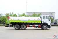 Camion anti-poussière 6x4 de 20 m³ avec canon à brouillard de 100 m pour le contrôle de la poussière dans les mines et la construction